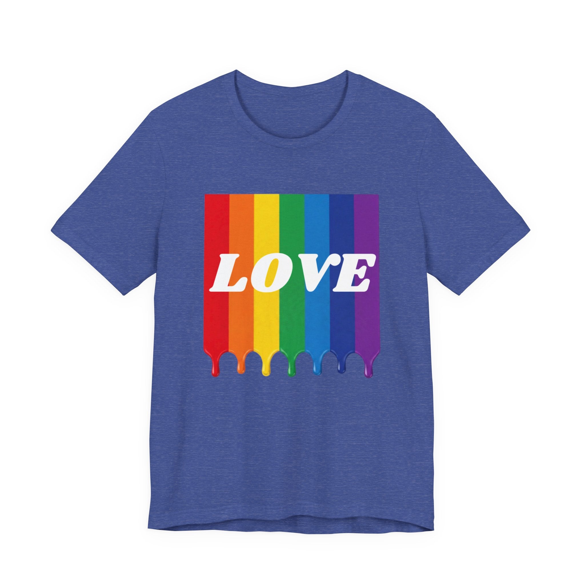 Love Rainbow Drip Tee — LGBTQ Pride Graphic T-Shirt